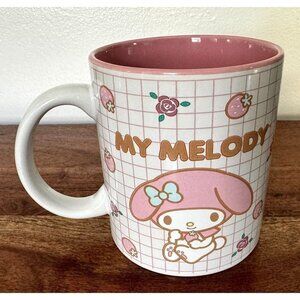 Sanrio My Melody Floral Grid Mug 20oz
